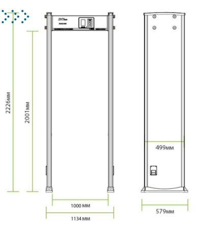 Арочный металлодетектор TEMID